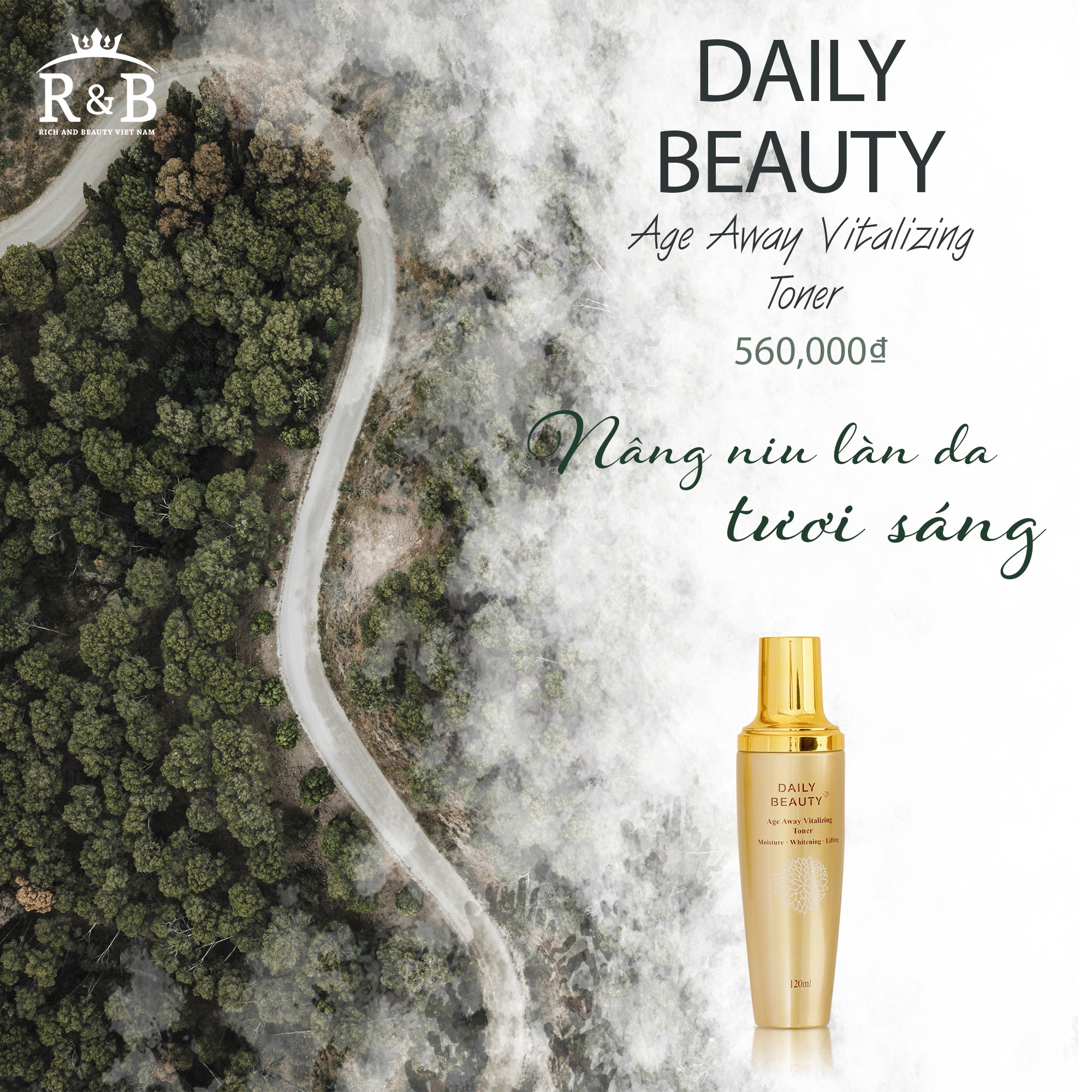 Bộ sản phẩm trẻ hóa làn da Daily Beauty Age Away Vitalizing