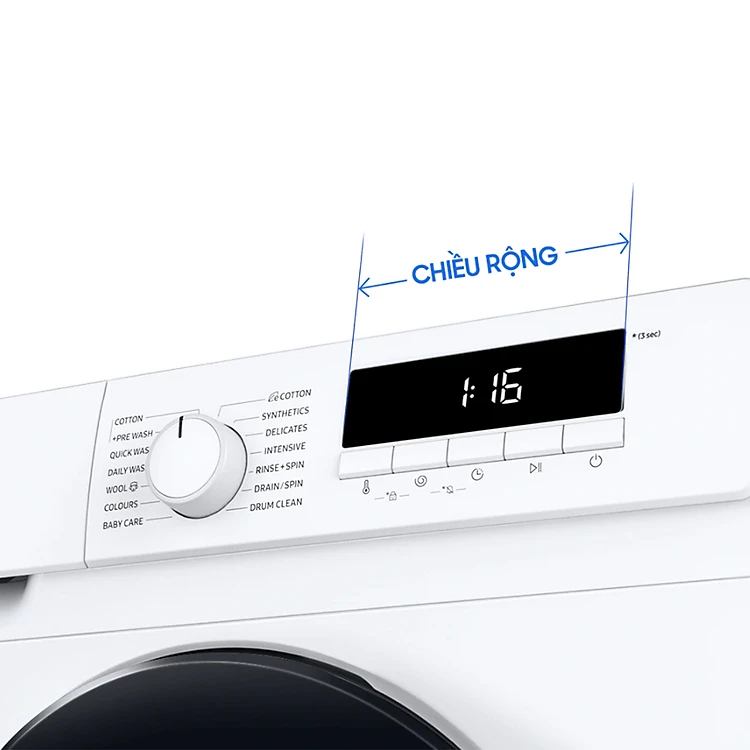 Máy giặt Samsung Inverter 8 kg WW80T3020WW